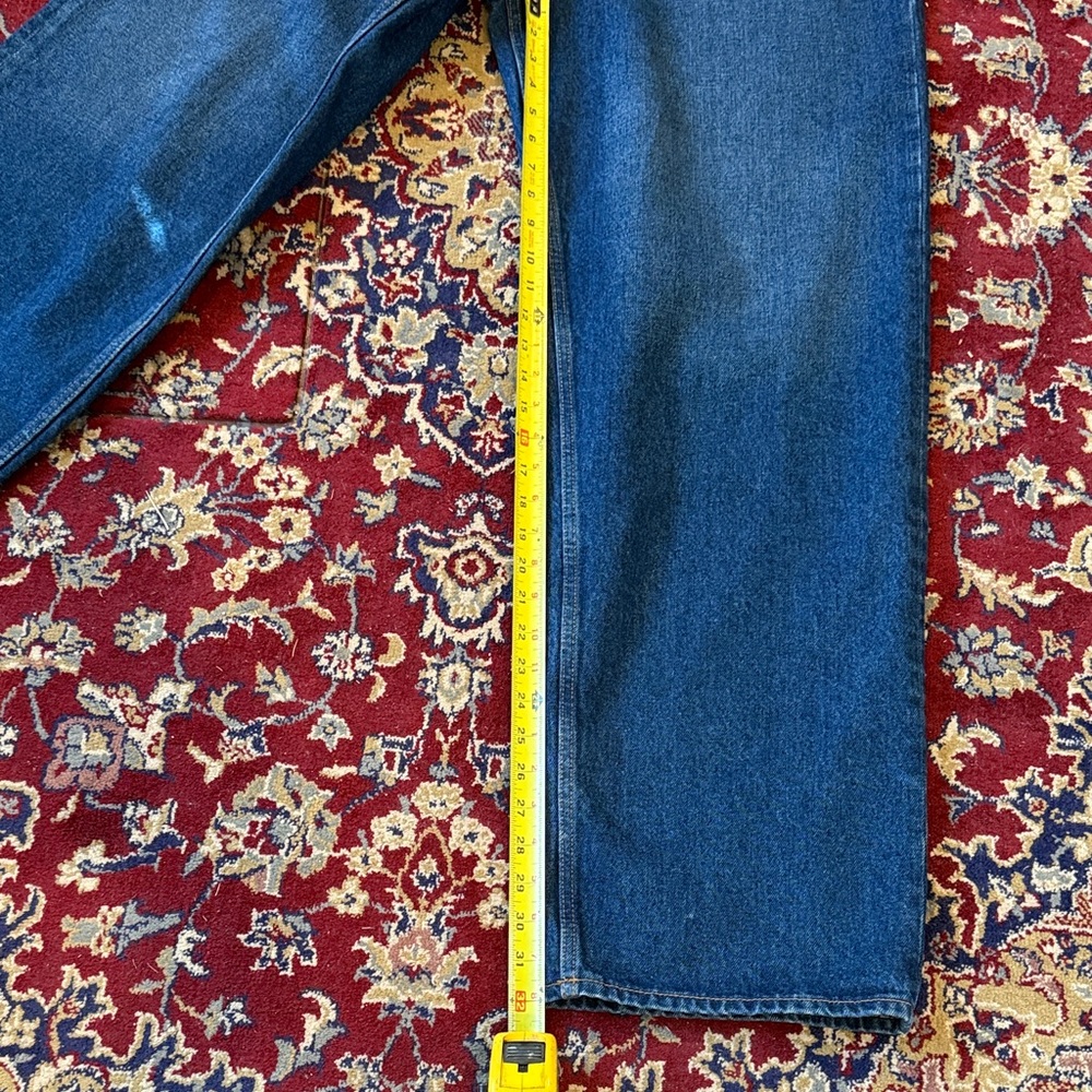 Off-White ARR Loose Leans Medium Blue Jeans 30 X 32 - Picture 11 of 12